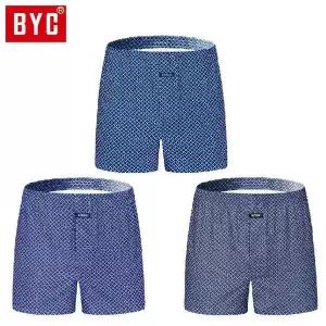 [셀러허브]BYC 남성 베스타임 스페셜 3매입 박서 DOLG4019 (S10465446)