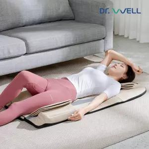닥터웰 스트레칭 안마매트 목 등 허리 마사지기 에어린 온열 에어 안마기 DWH-5753