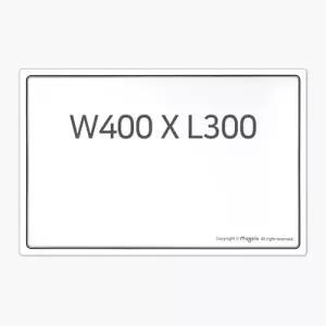 고무자석 화이트보드 W400 X L300