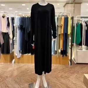 세컨스킨 NEWFD9100 라운드 무지 심플 원피스