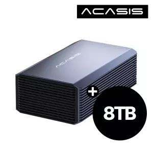 아카시스 ACASIS EC-7352 x 8TB 2베이 외장스토리지 DAS 외장하드