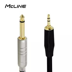 맥라인 스테레오 3.5mm to 모노 5.5(6.3) 변환 케이블 1.5m MC-HA12
