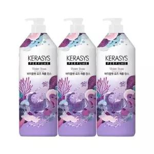 애경 케라시스 바이올렛 로즈 퍼퓸 린스 1L x3개