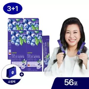 락티브 오은영 100% 유기농 NFC 블루베리즙 4박스(56포)+쇼핑백증정