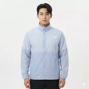 노스페이스 경량 바람막이 자켓 플라이 NJ3LS02 라이트블루