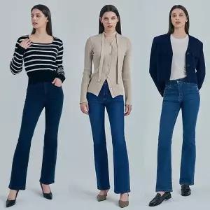 뱅뱅 24FW 여성 가을 라이크라 데님 3종