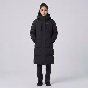 여성 레스터G 구스다운 롱패딩 블랙빅로고 DWDJ68056 DWDJ68056BKM