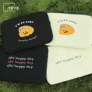 귀여운 캐릭터 노트북 태블릿 파우치 13인치 충격보호 가방 신학기필수