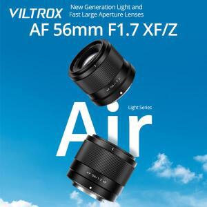 Viltrox 56mm F1.7 고정 초점 렌즈 XF/Z 마운트 미러리스 카메라중형 망원  대형 조리개 자동 포함
