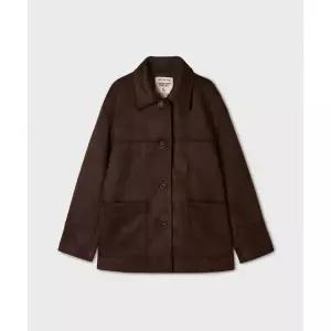 WHO.A.U Synthetic Suede Half Jacket / WHJKG4932F 2428381