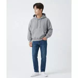 NANDE CP쭈리 무지 오버핏 후드 티셔츠 7color