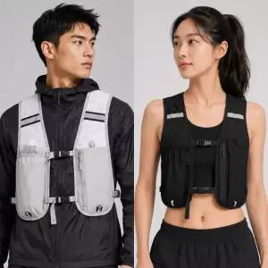 [도매라인] 초경량 러닝조끼 메쉬 러닝베스트 등산조끼 트레킹 러닝백 트레일러닝 마라톤 조깅 남녀공용