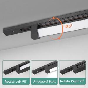 LED 트랙 조명 세트 110v 220v 천장 램프 스포트라이트 (옷가게, 매장, 주방, 거실 레일 장식용)