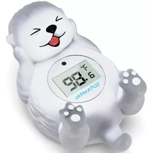귀여운 수달 워터 안전 정확 욕조 온도 모니터 그레이