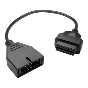 OBD1 스캐너 to OBD2 GM 어댑터 케 16핀 코드 리더 진단 연장 도구 커넥터 교체