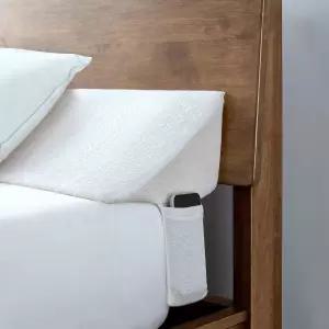 SLIGUY King Size Bed Wedge Pillow Headboard Mattress Gap Filler Fill The 0-7 Between Your and for