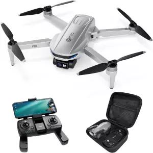 Contixo F28A GPS 드론 접이식 2K 카메라 브러시리스 모터 26분 비행 시간 고도 유지 기능이 있는 FPV 원격