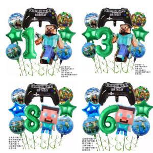 생일 숫자 마이 세트 월드 보이 6구 1 게임 월드 테마 보이 마이 블루 파티 풍선 리틀 리틀