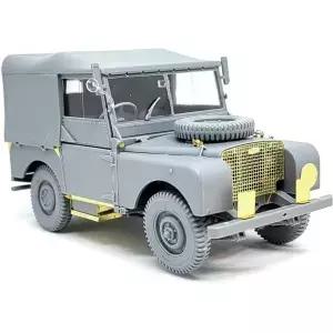 게코 모델 GEC350062 1/35 UK FV18001 I 80인치 4x4 유틸리티 차량 캔버스 지붕 탑 이전 플라스틱