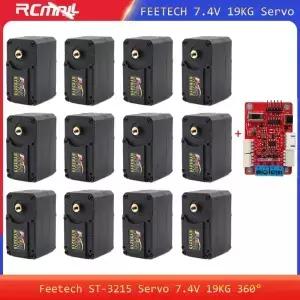 Feetech STS3215 SO-ARM100 7.4V 19KG 서보 360도 로봇 URT-2 보드 AI 팔/DIY 프로그래밍 팔용