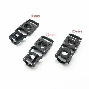 CNC D20MM/22MM/25MM 모터 마운트 카본 튜브 베이스 드론 프레임 고정 시트 쿼드콥터 항공기 UAV용
