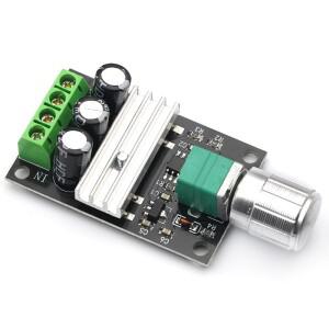 PWM DC 전동 속도 컨트롤러 6V 12V 3A 조절기 스위치