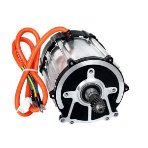 브러시리스 DC 전동 48V 1000W 3상 영구 자석 구조 전기 삼륜차 패널 장착