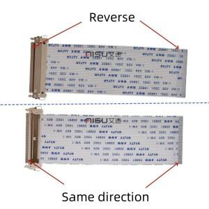 LVDS 컴퓨터 디스플레이 스크린 케이블 1.0MM 피치 30PIN 정방향 및 고정 LCD 소프트 5/1025/30/50CM