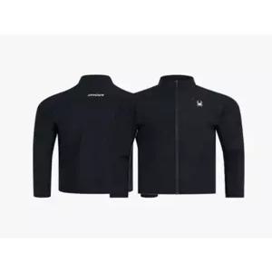 스파이더 SPYDER 공용 트리코트 트랙탑 집업 SOLPCNFT205UBLK