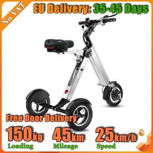 휴대용 접이식 3륜 전동 스쿠터 250W 듀얼 모드 전동 A급 리튬 배터리 25KM/H 속도 성인 노인 통근용