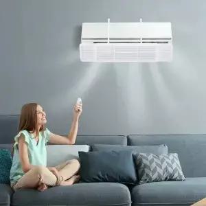 HVAC 디플렉터 에어컨 바람 방향 조절기 3in1 분리형 벽걸이 공기 가이드 플레이트
