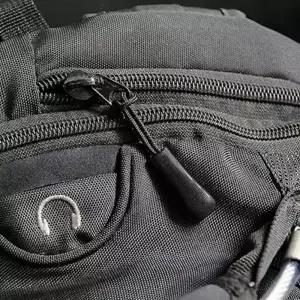 10 개/대 로프 지퍼 당겨 가방 전술 배낭 끝 태그 해결사 우편 코드 액세서리 헤드 스트랩 올가미 슬라이더