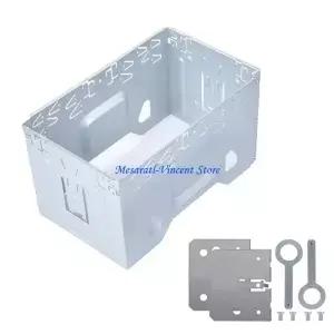 A70F B5 MK4 차량용 정밀 금속 스테레오 장착 키트 2 Din 케이지