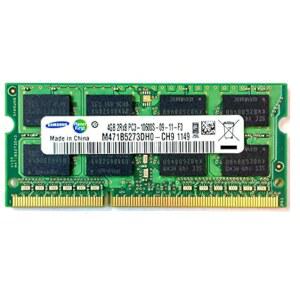 4GB (1X4GB) DDR3 1333MHZ PC310600 2RX8 1.35V 204PIN NONECC SODIMM 삼성호환 M471B5273DH0CH9 노트북 PC AIO 메모리