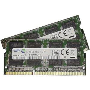 삼성호환 16GB (2 X 8GB) 204PIN SODIMM DDR3 PC3L12800 1600MHZ 램 메모리 모듈 노트북용 (M471B1G73EB0YK0 2)