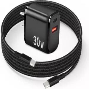 DJI Neo Mini 4K 4 Pro Air 3S 드론용 30W PD USB C 고속 충전기 블랙 듀얼 포트 Type 벽면 FPV 액세서리용