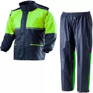 TK-RAINWEAR R10-1 프리미엄 방수 및 내구성 강한 방풍 반사 벨트 남성·여성·성인용 오토바이 레인웨어