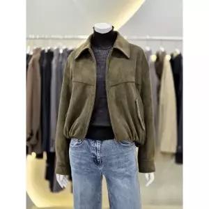 한정수량 씨씨콜렉트 셔링 헴라인 스웨이드 점퍼 E264PSF156 2855737