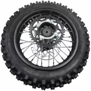50cc-110cc 오프로드 바이크용 CLEO 80/100-10 후륜 림 타이어 어셈블리 타오타오 TTR SSR CRF 아폴로 15mm