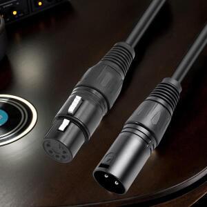 XLR3M- XLR5F 어댑터 케이블 DMX 무대 조명 3M- 5F 마이크용 턴어라운드