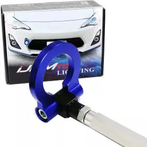 iJDMTOY 프론트 토우 훅 링 Scion FR-S/Toyota 86/Subaru BRZ/WRX/STI용 Impreza/Legacy용 경량 알루미늄