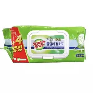 더블액션 플러스 물걸레 청소포 대형 20매 3M 모세트