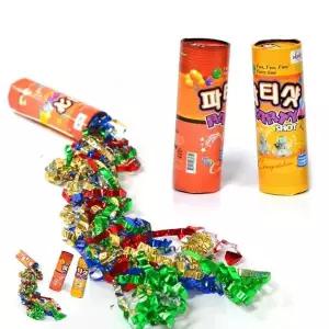 [하프클럽/알티피아]생일파티용품 웨딩소품 파티용 캠핑폭죽 웨딩꽃가루 웨딩 폭죽 2개입