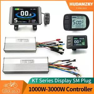 KT Ebike 30A 35A 50A 1000W 1500W 3000W 컨트롤러 및 디스플레이 36V/48V LCD5 LCD7C LCD8H 전기 자전거