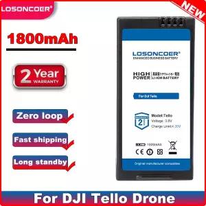 LOSONCOER 1800mAh dji 호환 Tello 드론 비행 배터리 액세서리용 양질