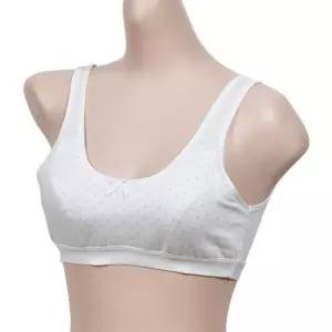 패턴 AA컵 하트도트 1단계브라 스포츠 주니어 SN2104-0097