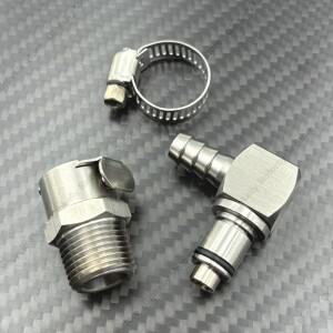 [호환품]BMW 호환 R1200GS ADV R1200RT S1000RR K1600GTL HP4 Rninet 용 연료 펌프 퀵 릴리스 메탈 커넥터