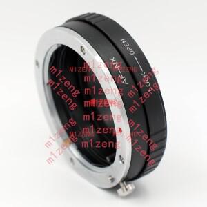 소니호환 A 알파 미놀타 AF MA 마운트 렌즈용 AF-NX 어댑터 링을 삼성 호환 NX NX10 카메라에 연결
