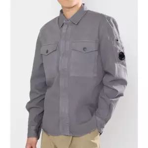 CP COMPANY Military Twill Emerized Pocket Shirt 15CMSH294A 006409G 960 밀리터리 트윌 에머라이즈드 포