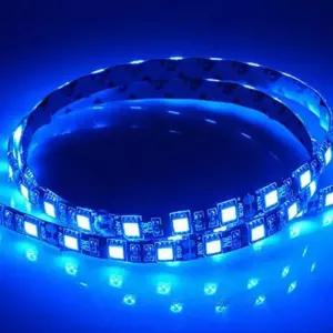 플렉시블 LED바 자동차 튜닝 조명 블루 5m 24V